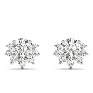 14K Diamond Earring