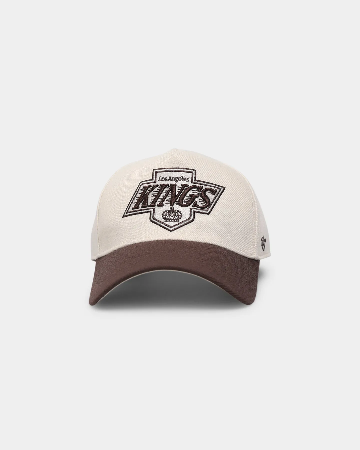 47 Brand Los Angeles Kings 'Chocolate Mocha' Replica MVP DT Snapback Natural/Brown