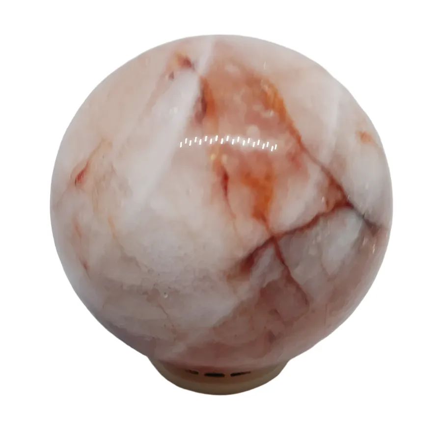 480G Fire Quartz Crystal Sphere