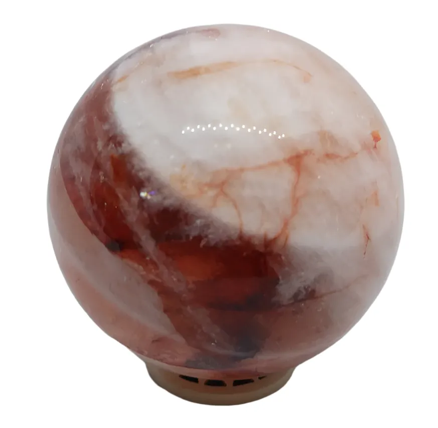 480G Fire Quartz Crystal Sphere