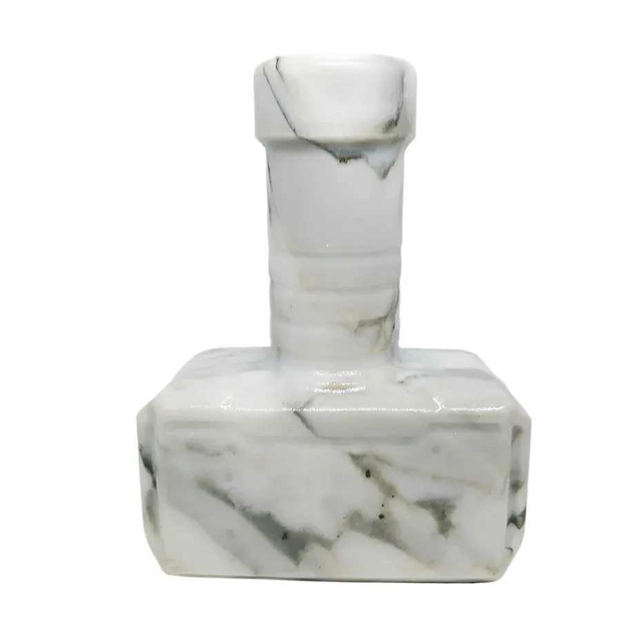 513G White Jade Crystal Mjölnir