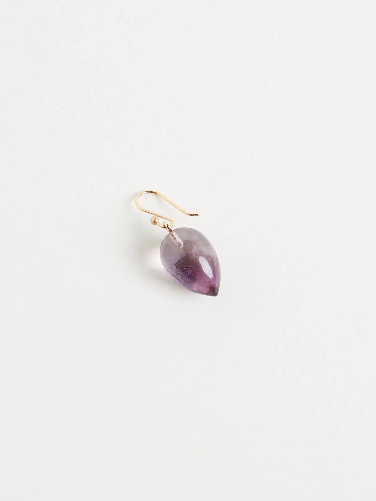 Acorn Earrings in Amethyst