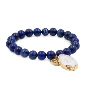 Agate Collection - Indigo Bracelet 8mm (Wholesale)