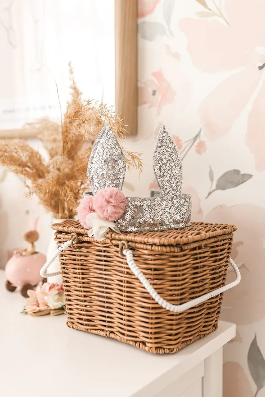 Alimrose Sequin Bunny Crown