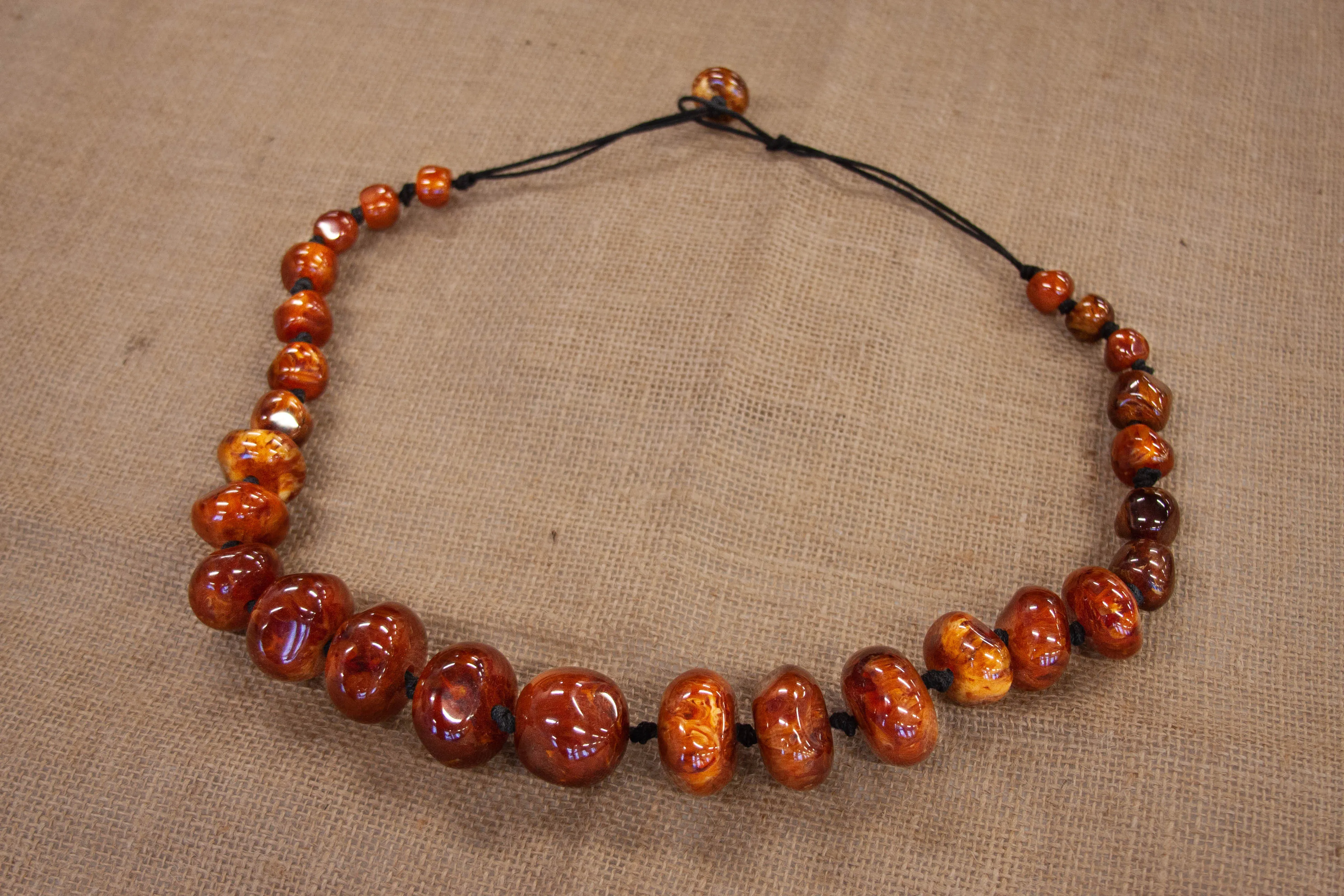 Amber Stone Necklace