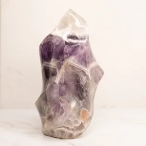 Amethyst Chevron Flame Medium