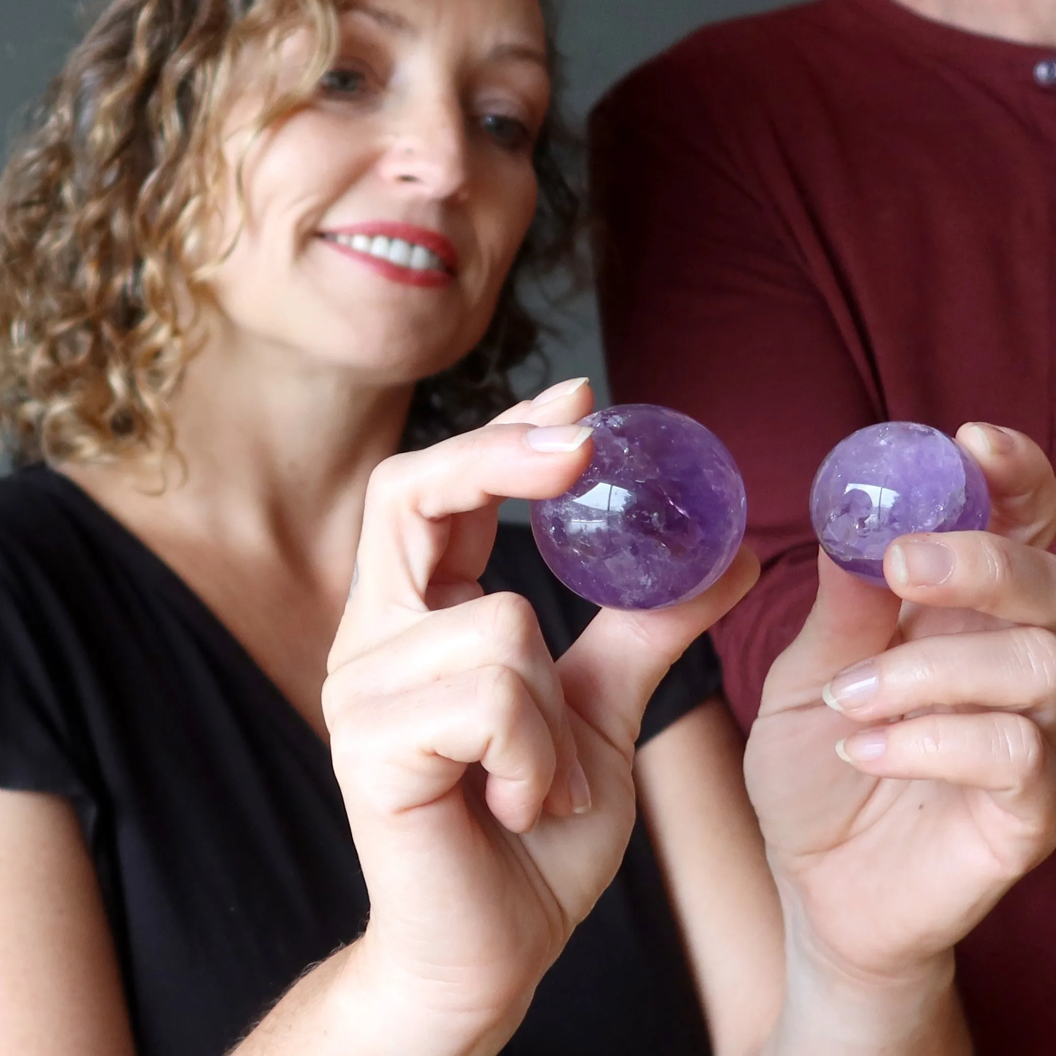 Amethyst Sphere High Archangel Crystal Ball