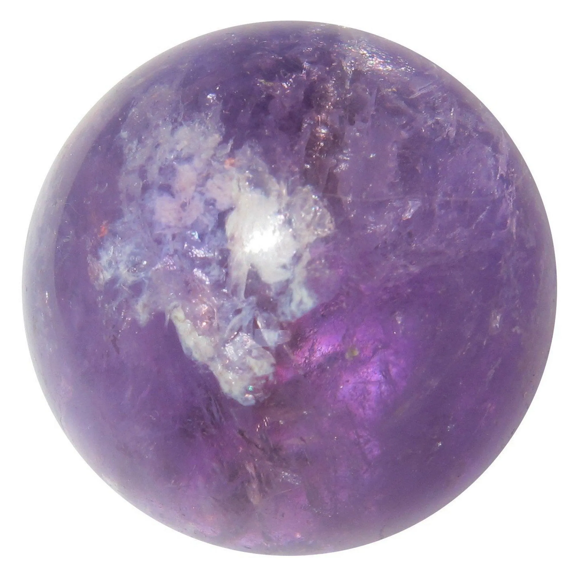 Amethyst Sphere High Archangel Crystal Ball