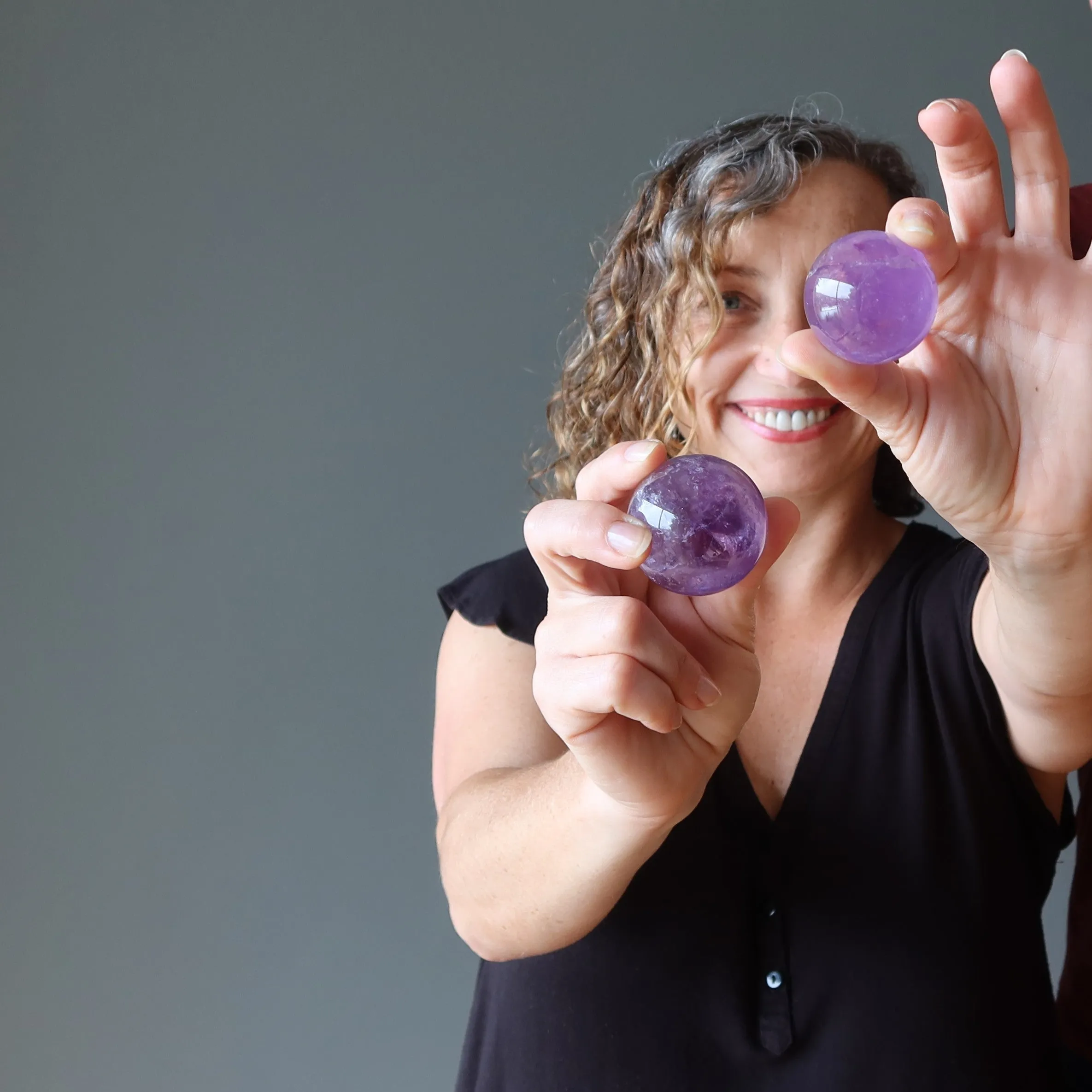 Amethyst Sphere High Archangel Crystal Ball