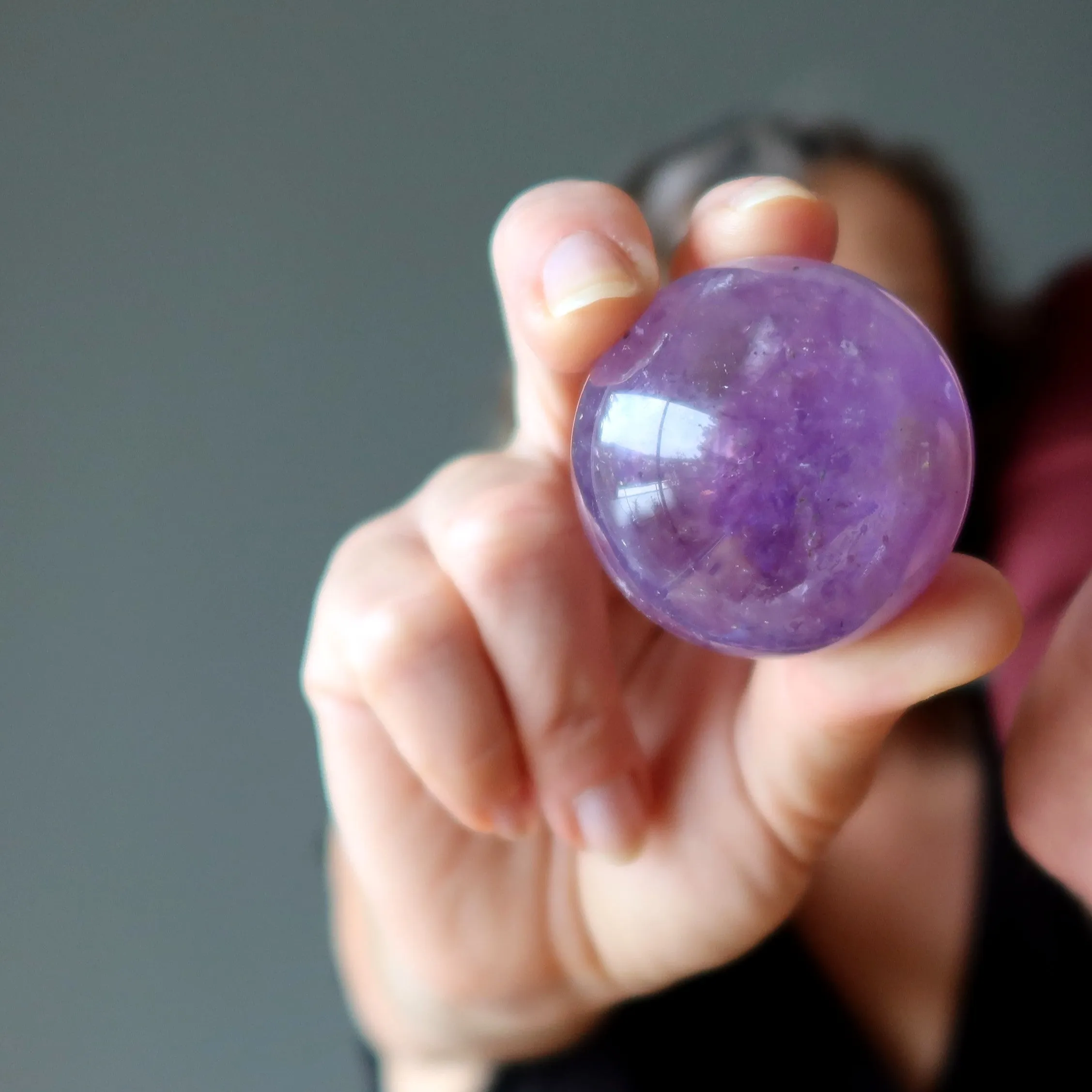 Amethyst Sphere High Archangel Crystal Ball