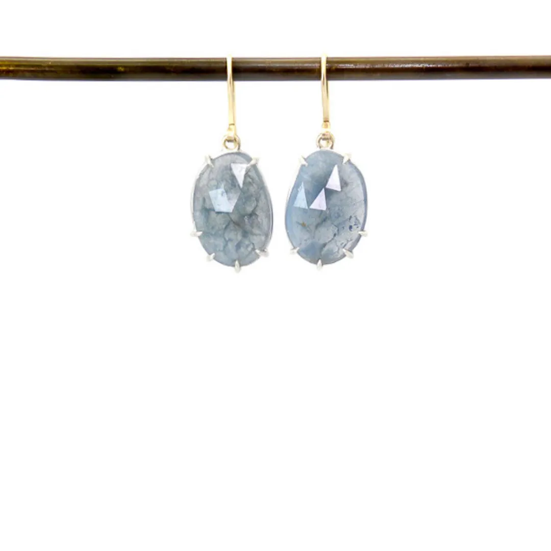 Aqua Vanity Drop Earrings