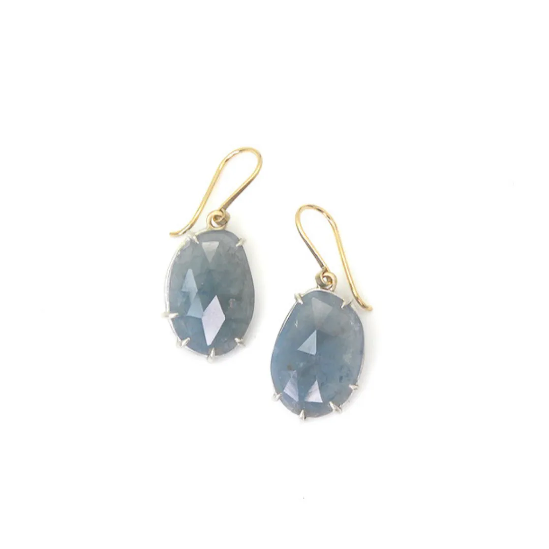 Aqua Vanity Drop Earrings