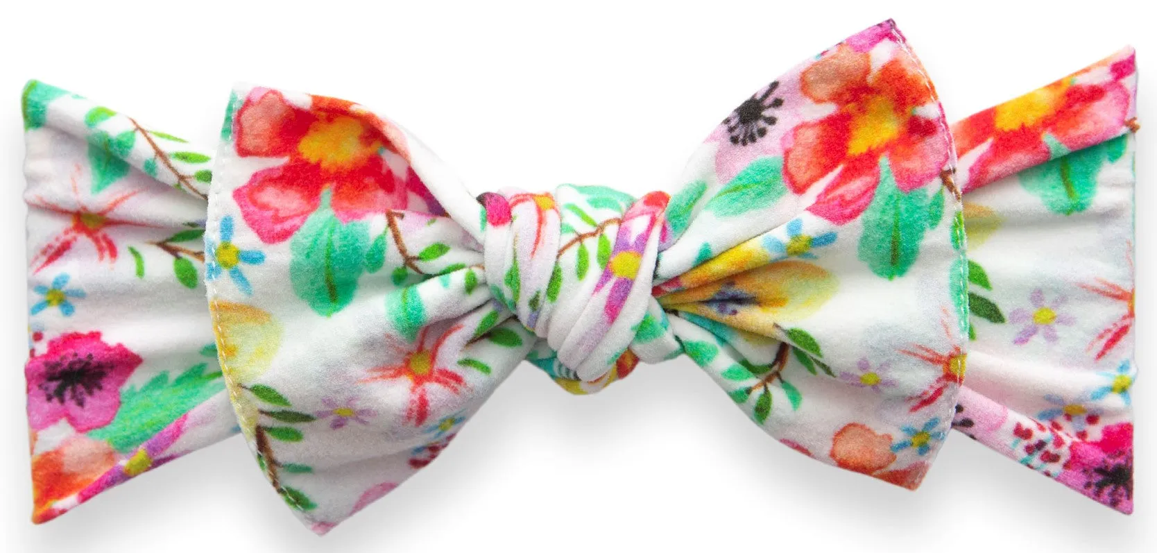 Baby Bling Tropical Watercolor Printed Knot Headband