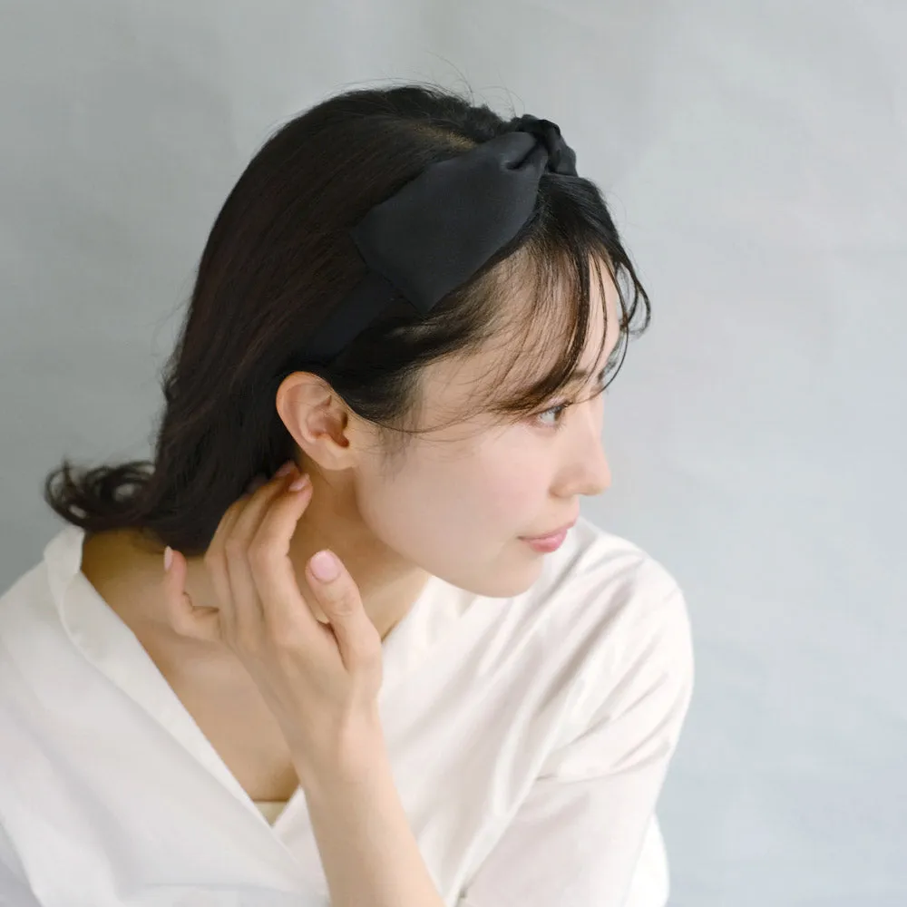 Black Top Bow Headband