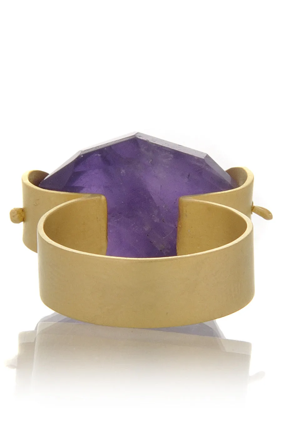 BY THE STONES AMETHYST Gold Ring