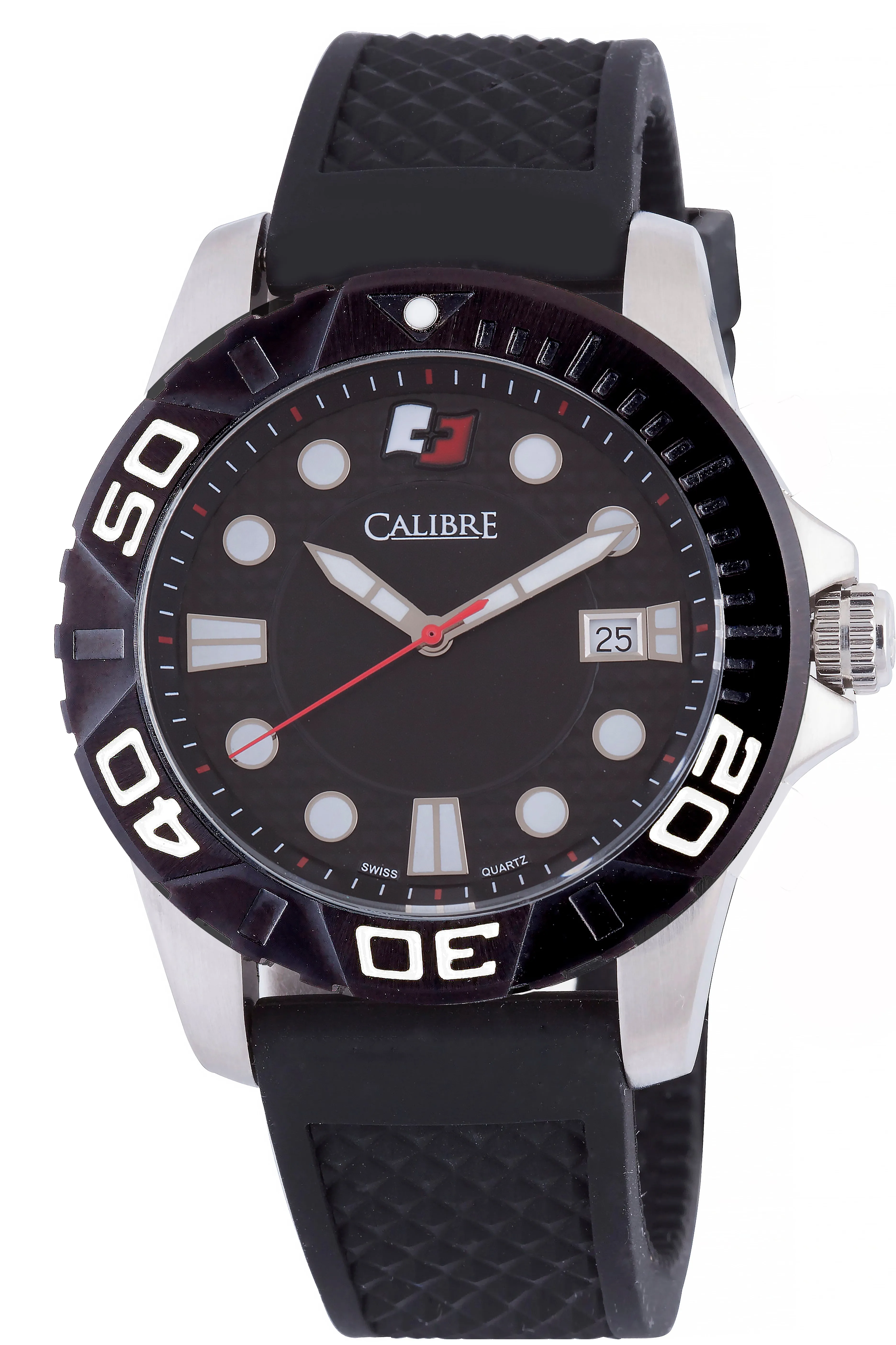 Calibre Men's Akron 42mm Quartz Watch SC-4A1-04-007