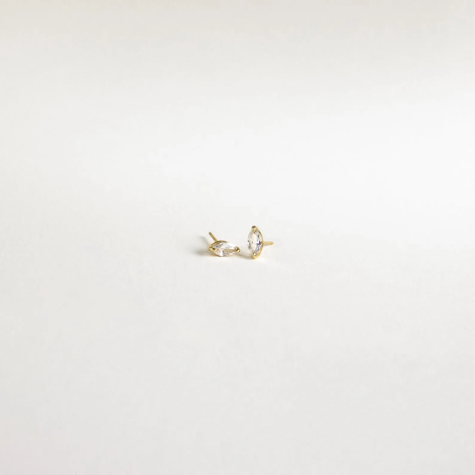 Classic Marquise Diamond Studs