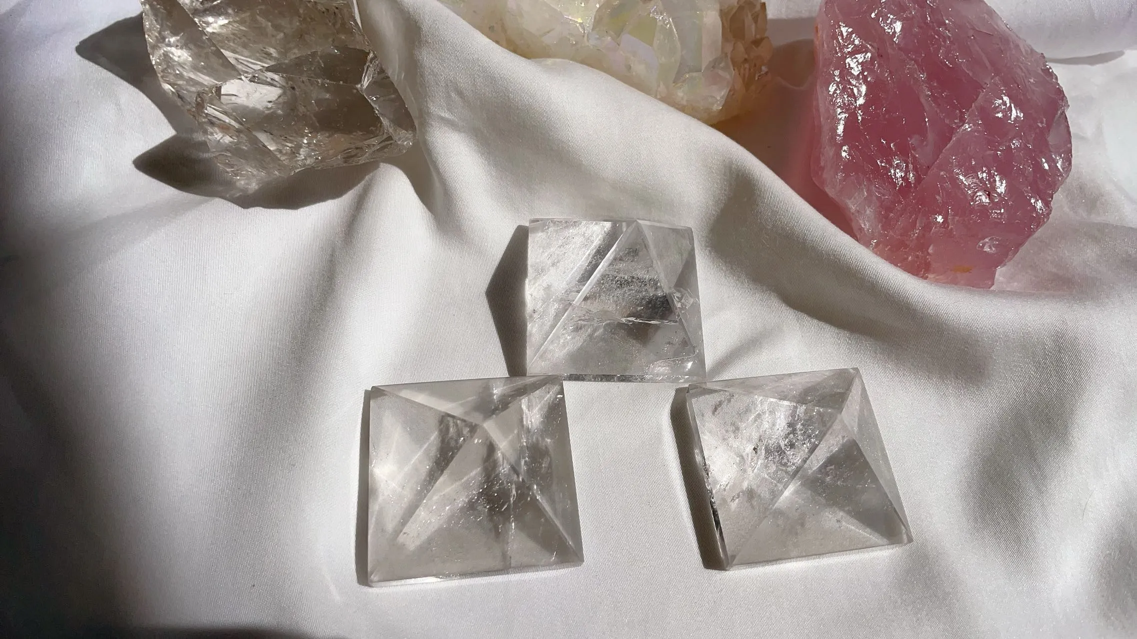 Clear Quartz Pyramid