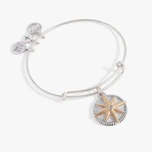 Compass Charm Bangle