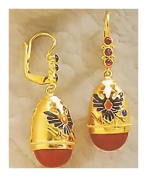 Countess Petrovna Carnelian Earrings