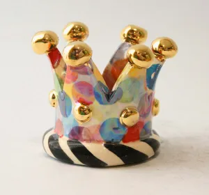 Crown Candleholder in Buble