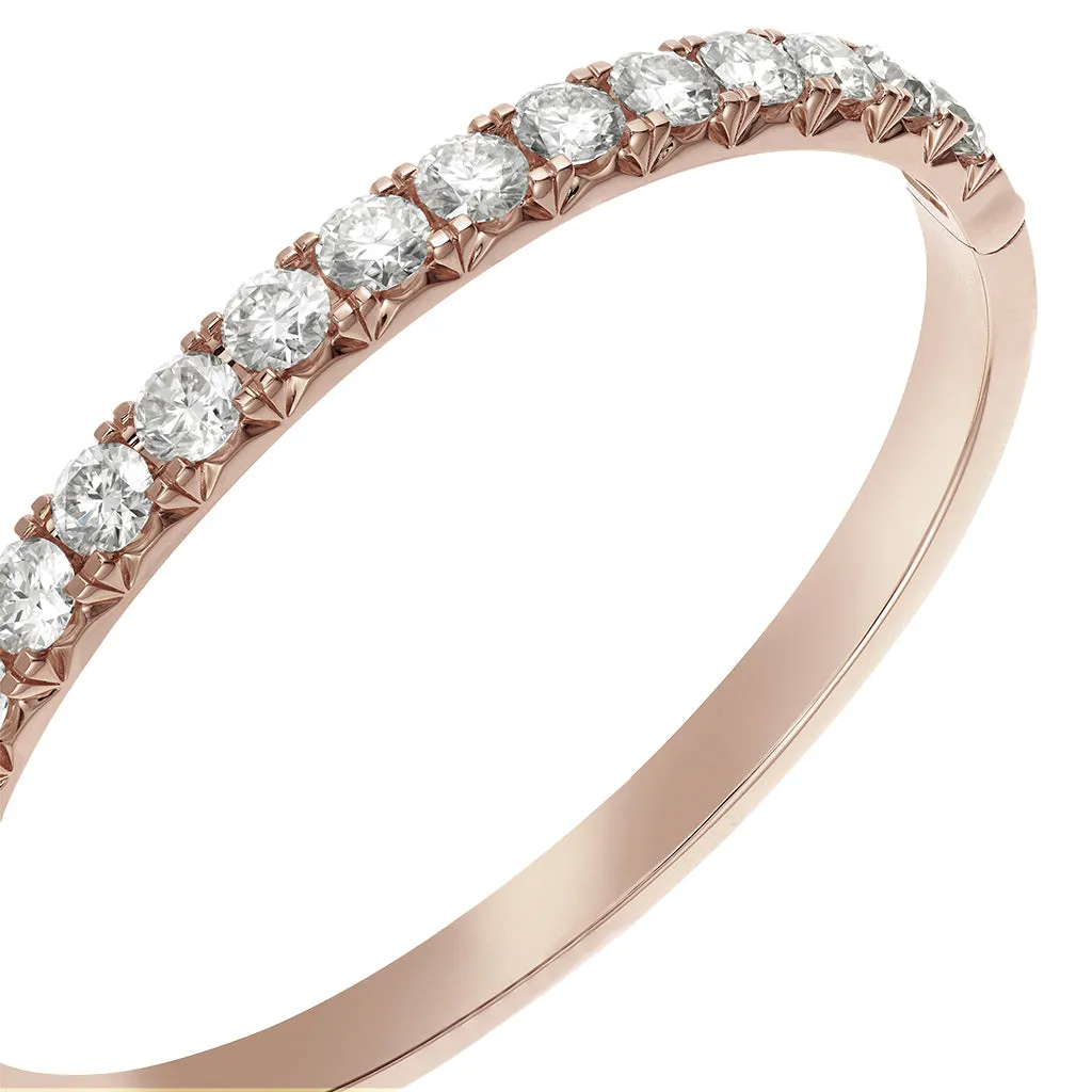 Diamond2 Oval Bangle