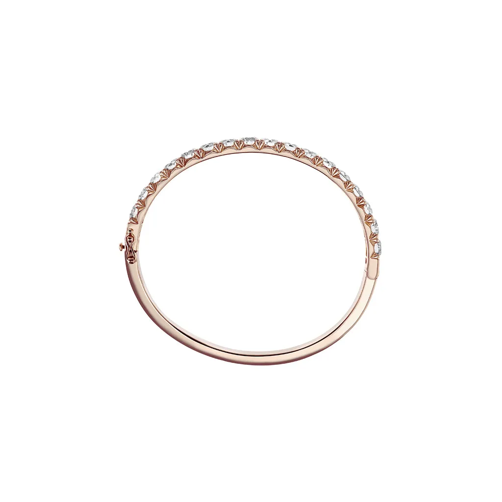 Diamond2 Oval Bangle