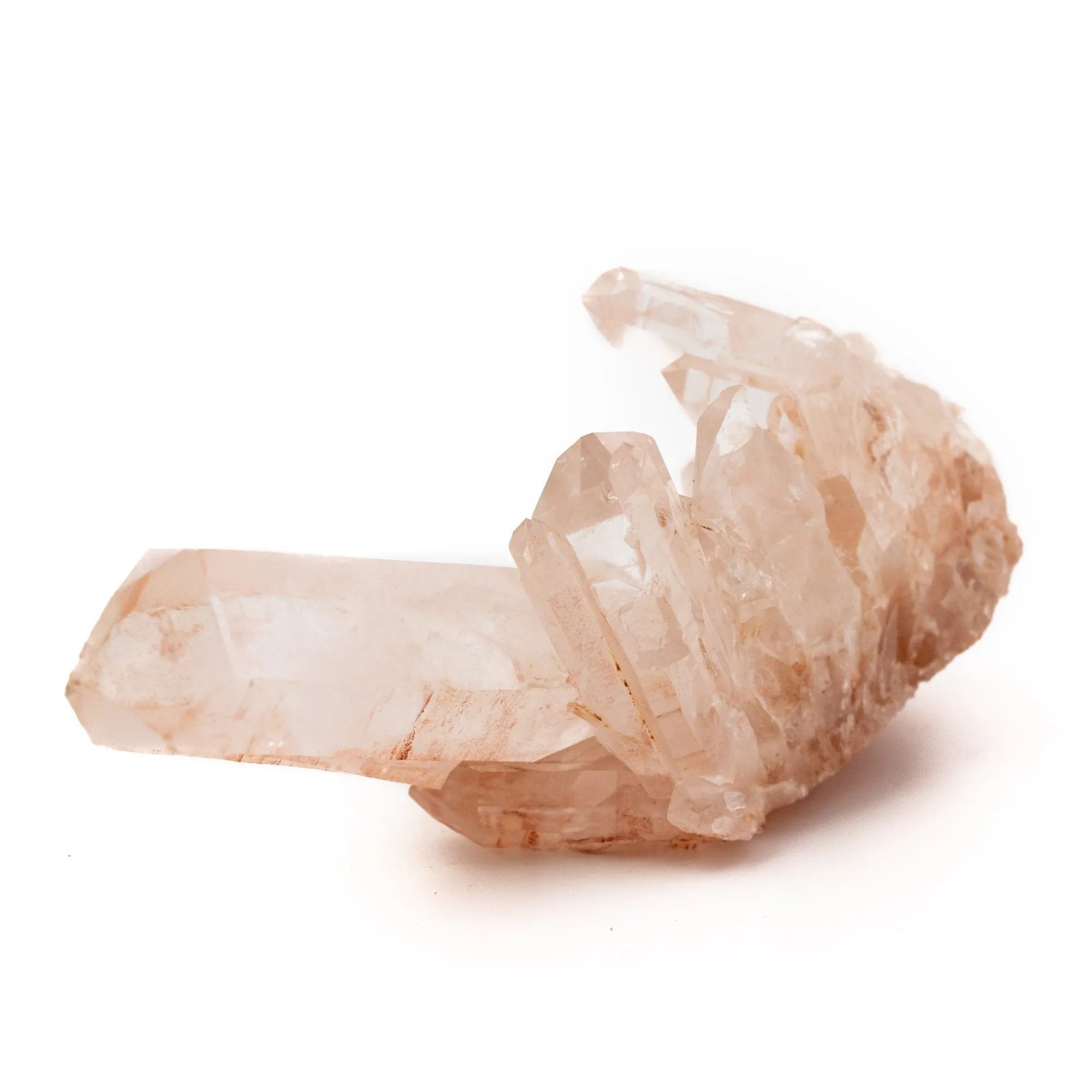 Dreamy Peach Quartz Specimen-9