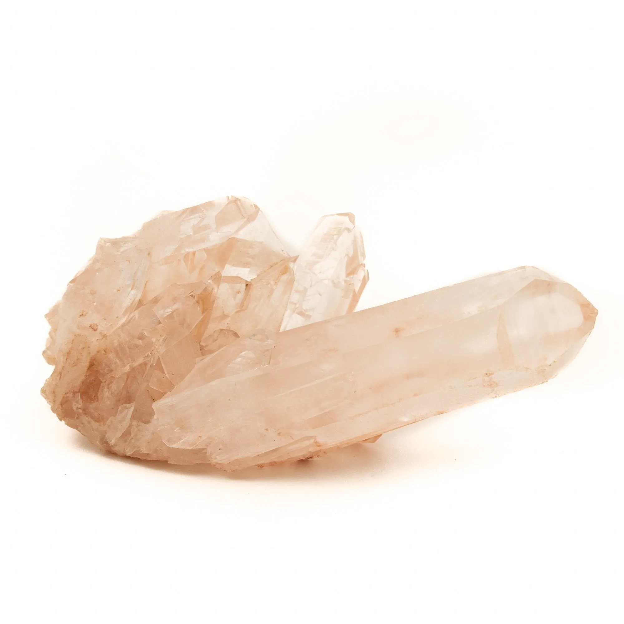 Dreamy Peach Quartz Specimen-9