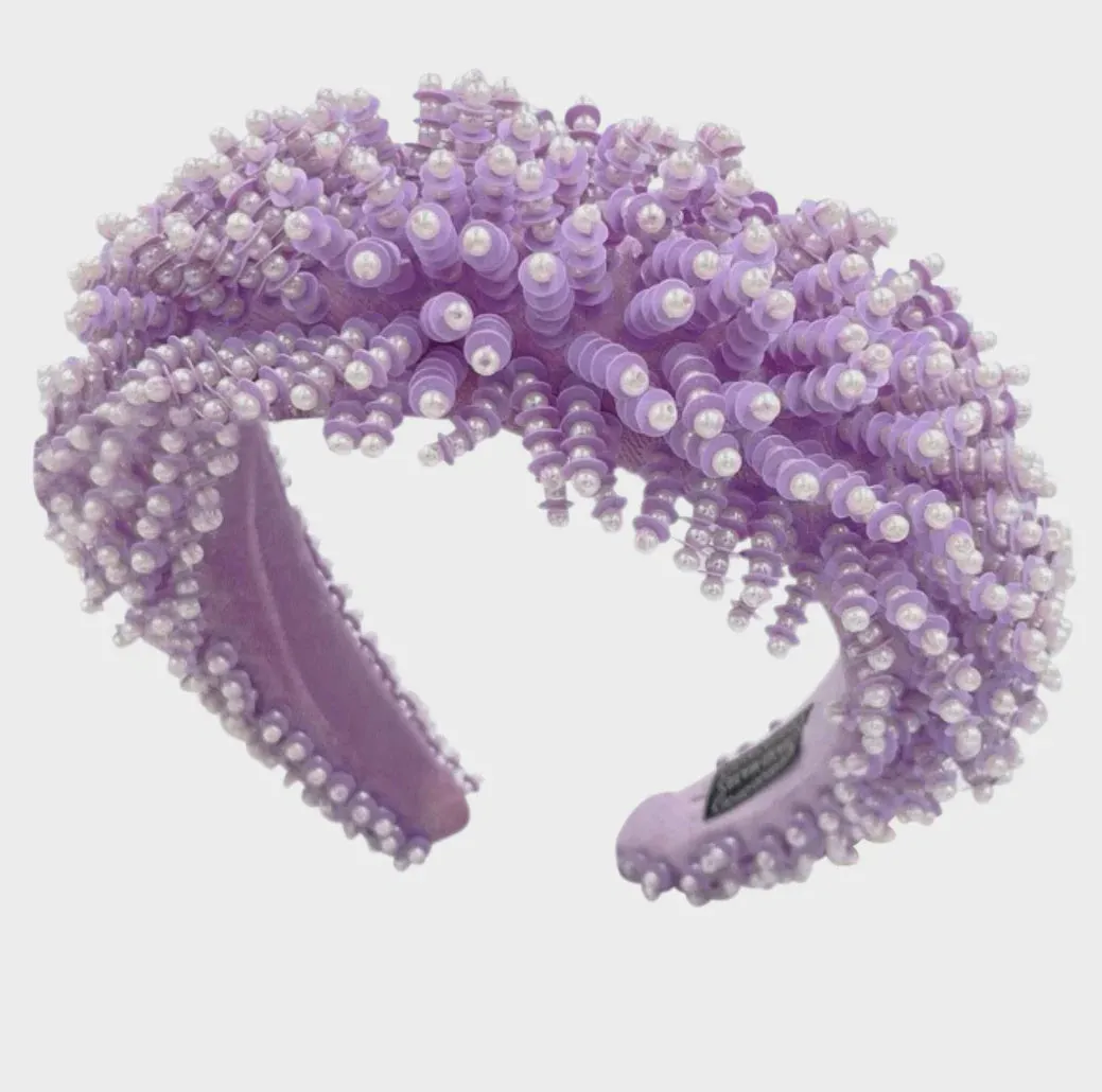 Flemington Lilac Statement Headband