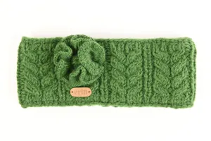 Flower Head Warmer - Green