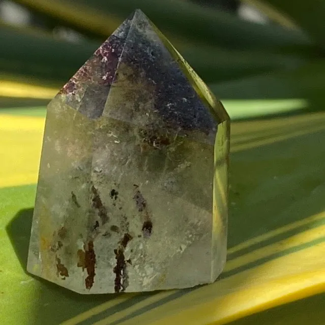 Garden / Phantom Quartz Lodolite Included Quartz Phantom Quartz Tower