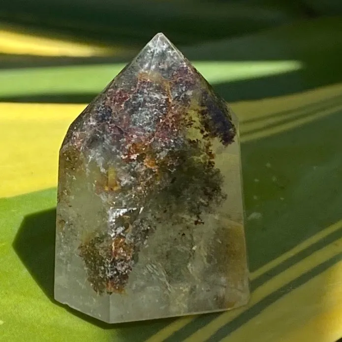 Garden / Phantom Quartz Lodolite Included Quartz Phantom Quartz Tower