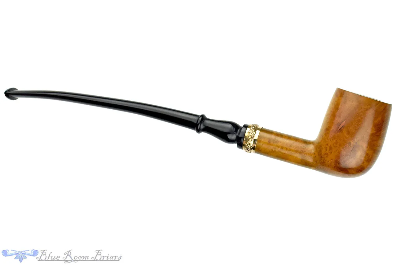 Genod Pipe Bent Billiard Demi-Warden with Copper