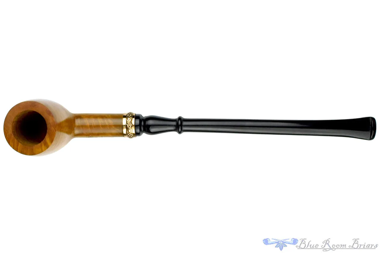 Genod Pipe Bent Billiard Demi-Warden with Copper