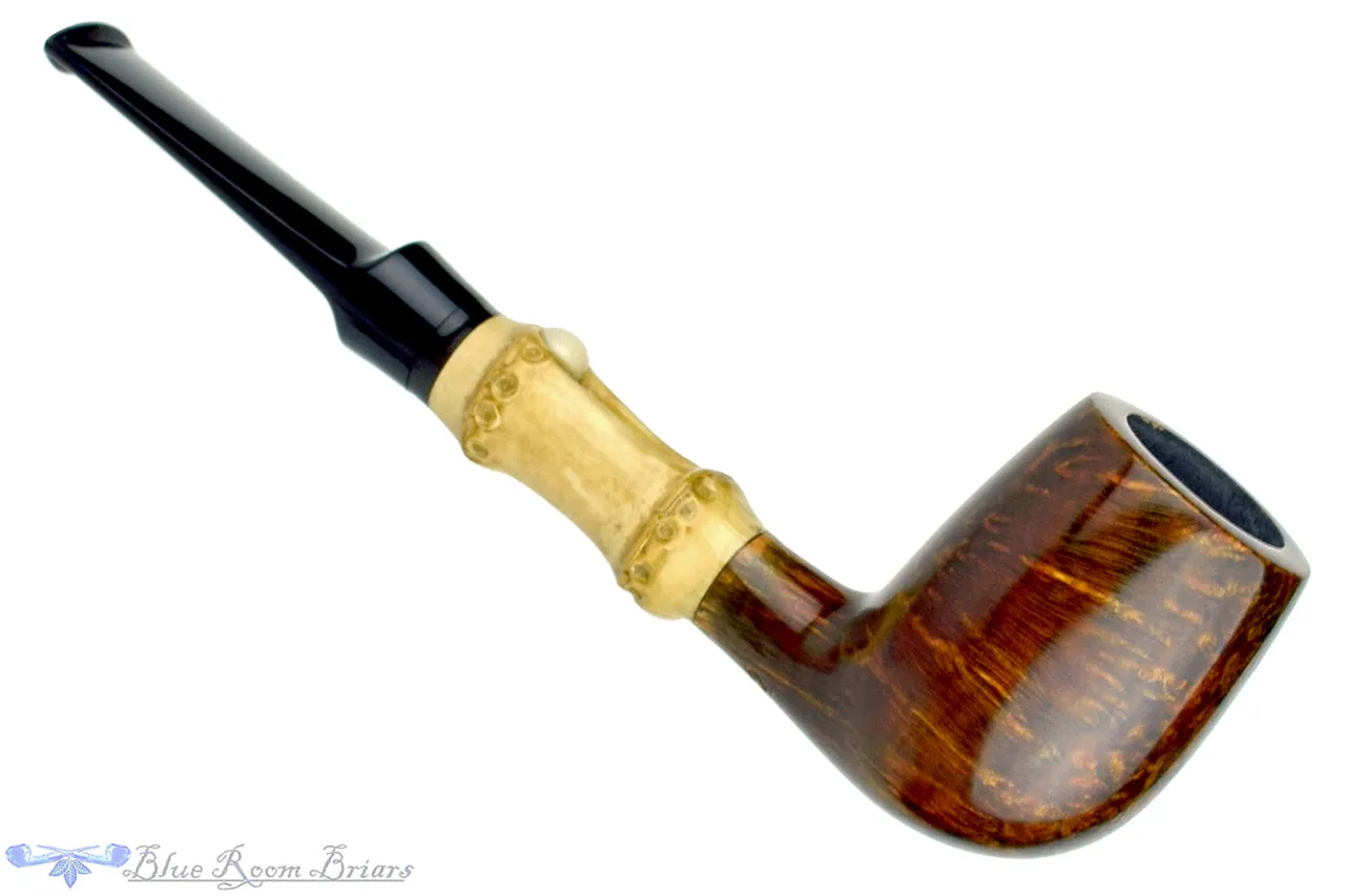 George Boyadjiev Pipe Grade B Billiard with Bamboo