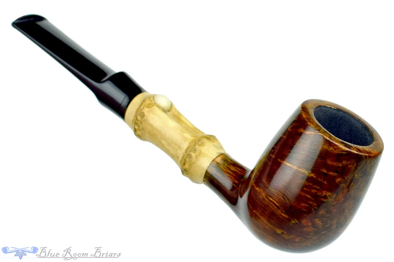 George Boyadjiev Pipe Grade B Billiard with Bamboo