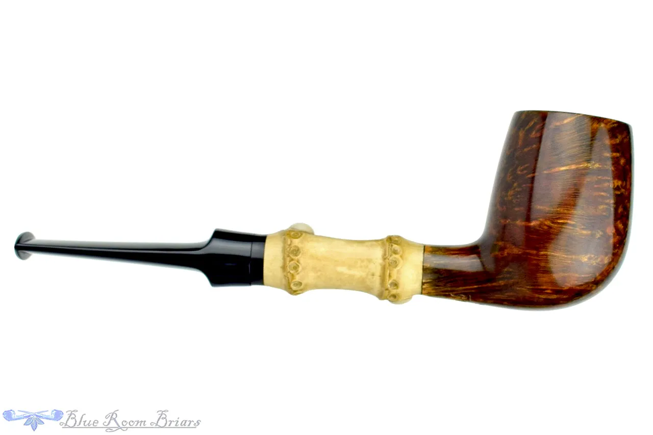 George Boyadjiev Pipe Grade B Billiard with Bamboo