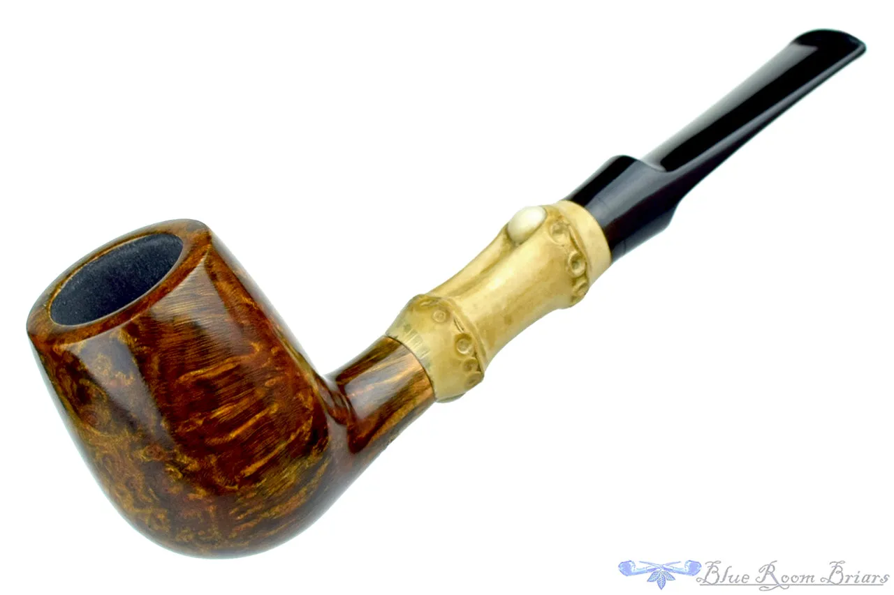 George Boyadjiev Pipe Grade B Billiard with Bamboo