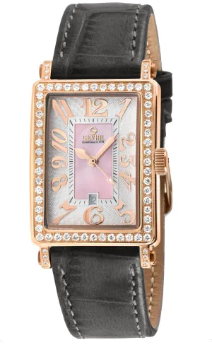 Gevril Women's Avenue of Americas Mini Diamond 32mm Quartz Watch 7345RL