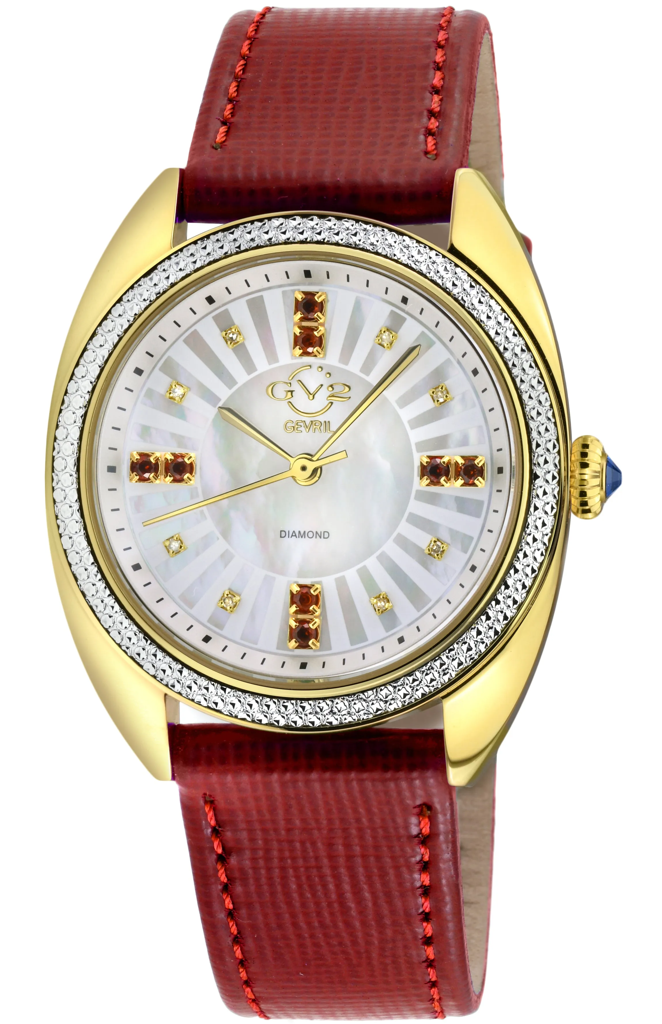 GV2 by Gevril Women's Palermo 35mm Quartz Watch 13102