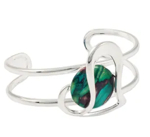 Heathergem Heart Bangle