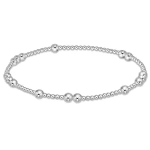 Hope Unwritten Sterling Silver Bead Bracelet