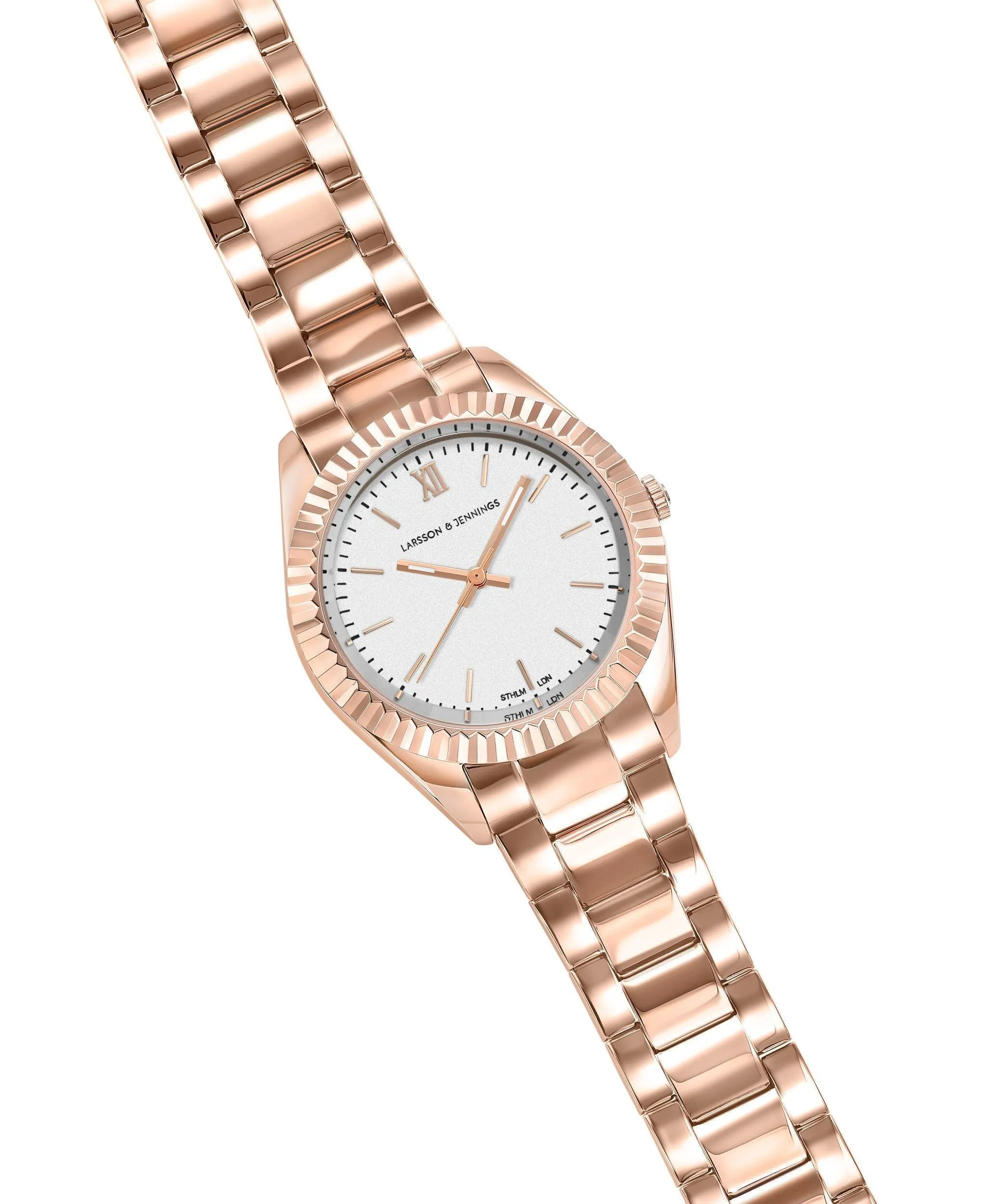 Jade Rose Gold White 36mm