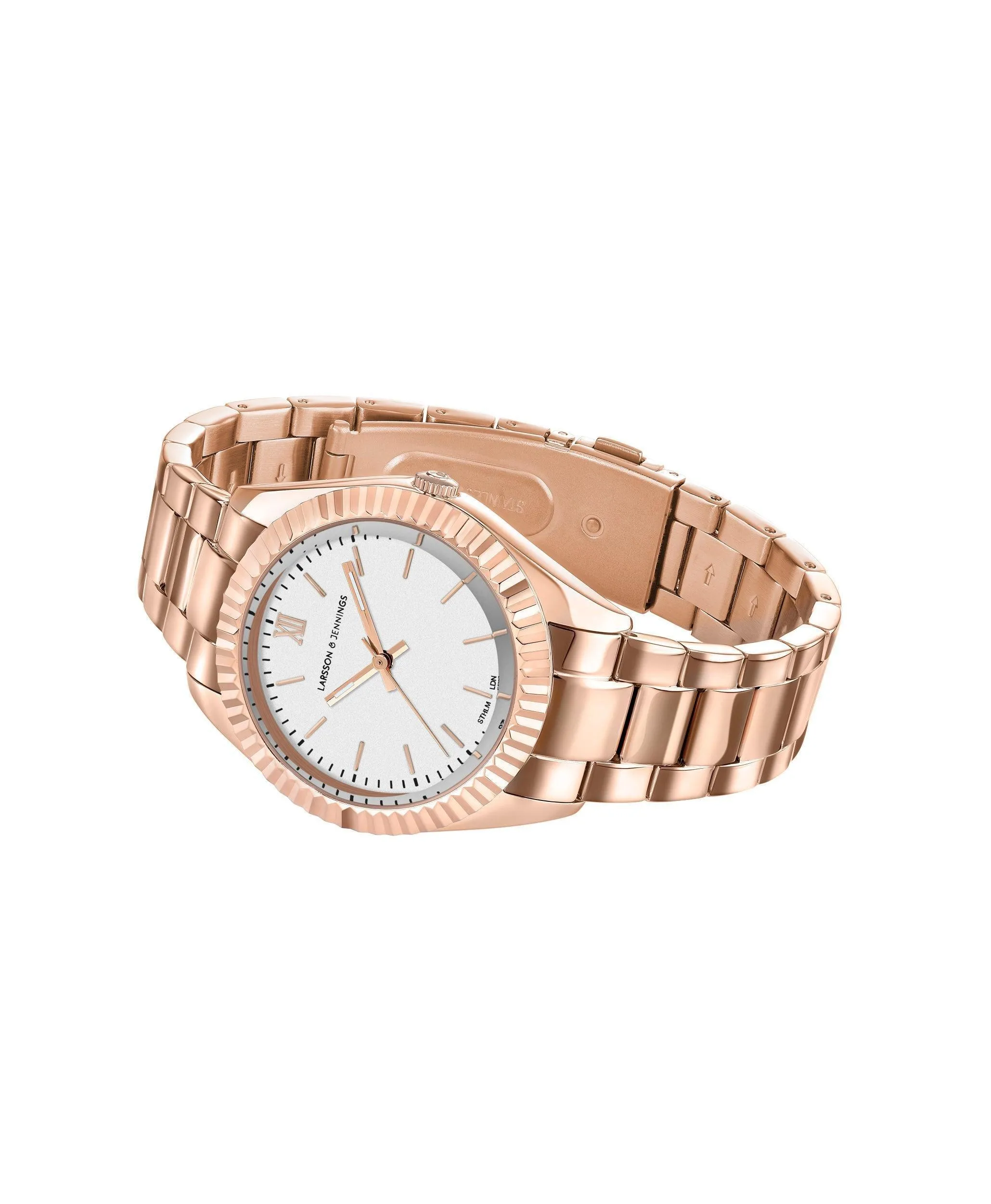 Jade Rose Gold White 36mm