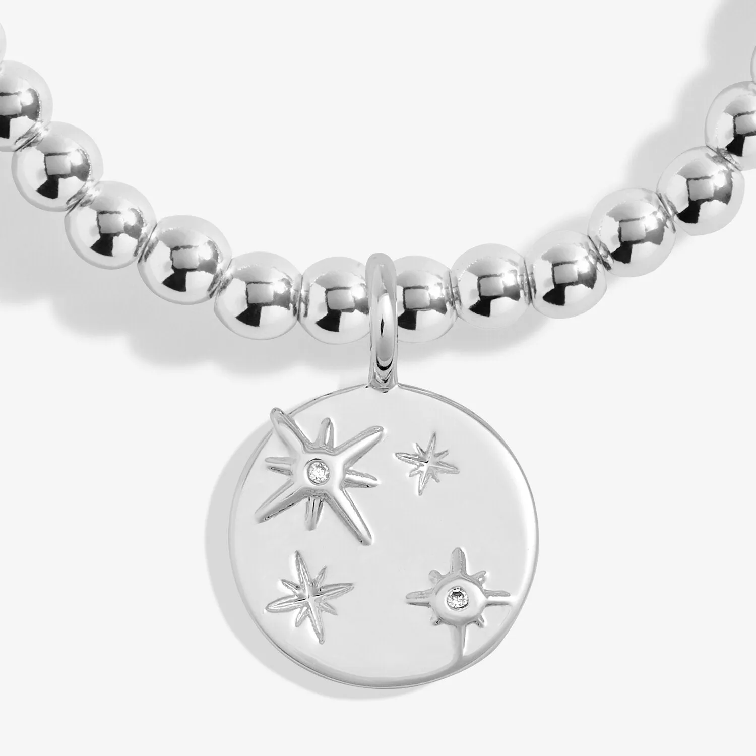 Joma Jewellery Silver Plated A Little 'Friendships Are Life's Treasures' Bracelet