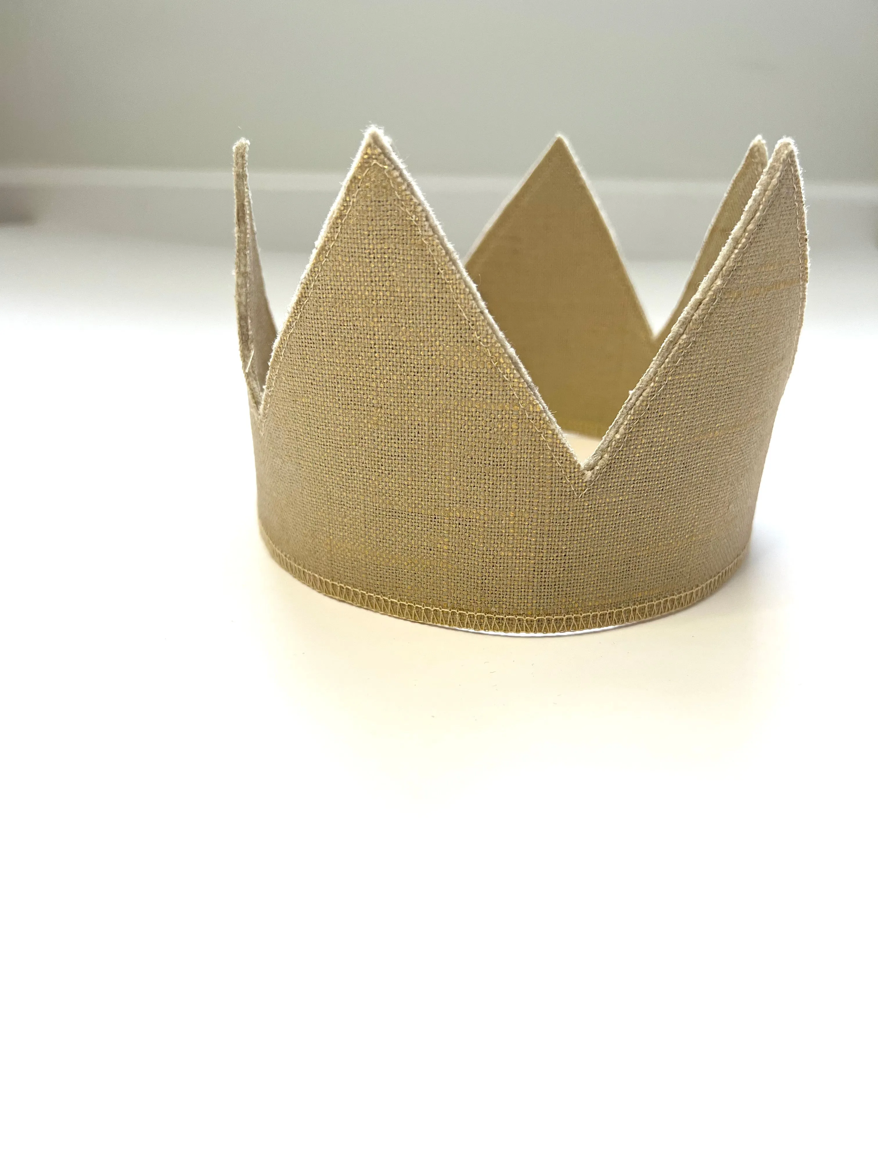 Keepsake Linen Crown (one-size fits most kids)