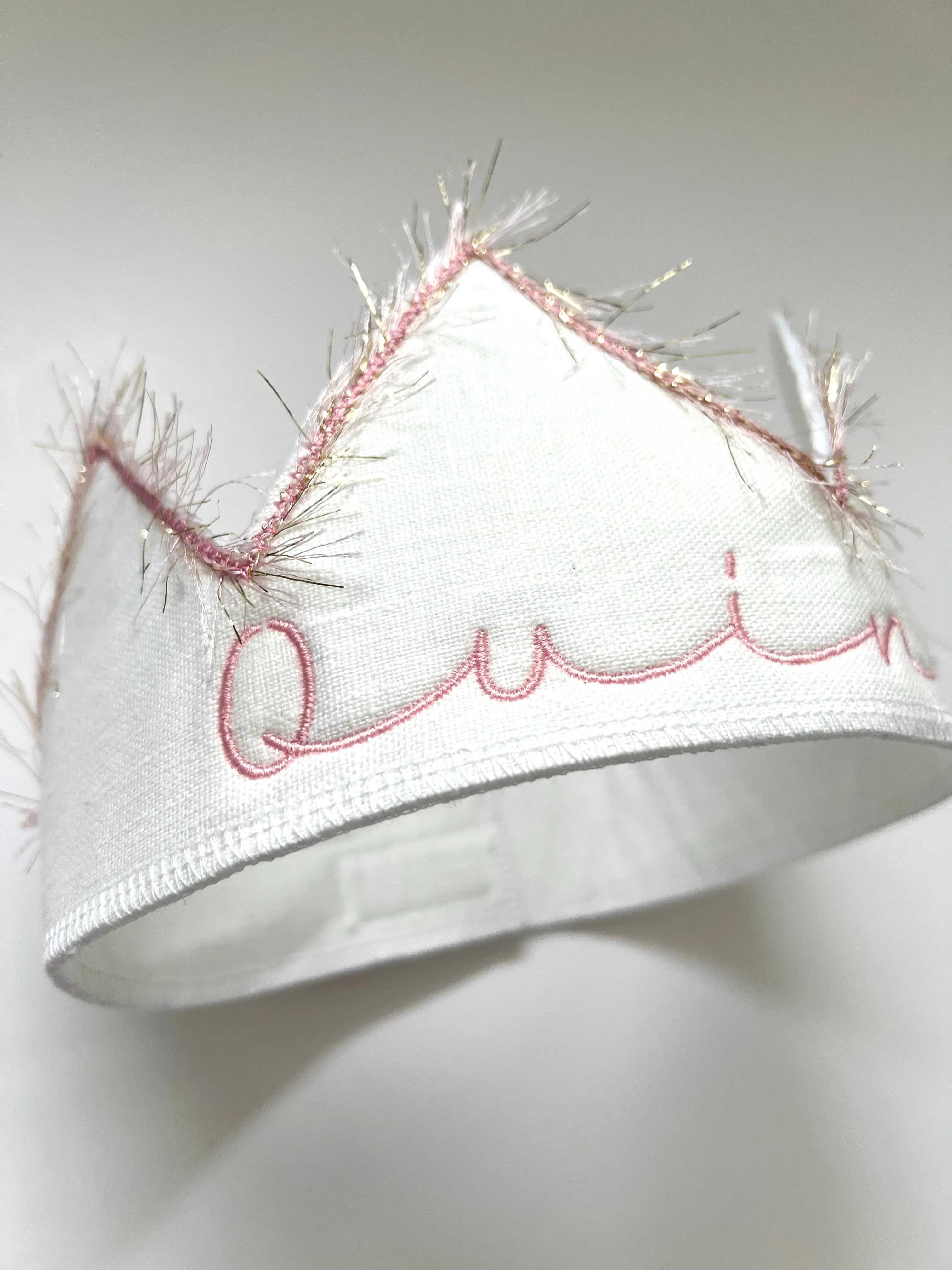 Keepsake Linen Crown (one-size fits most kids)