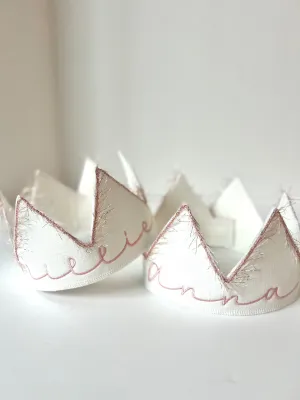 Keepsake Linen Crown (one-size fits most kids)