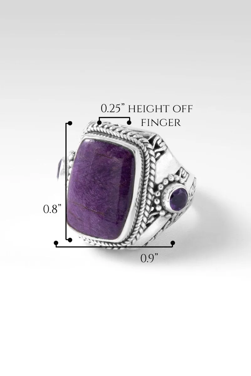 Light of Faith Ring™ in Purpurite